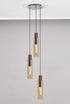 Brooks Slim Round Pendant 3 Light